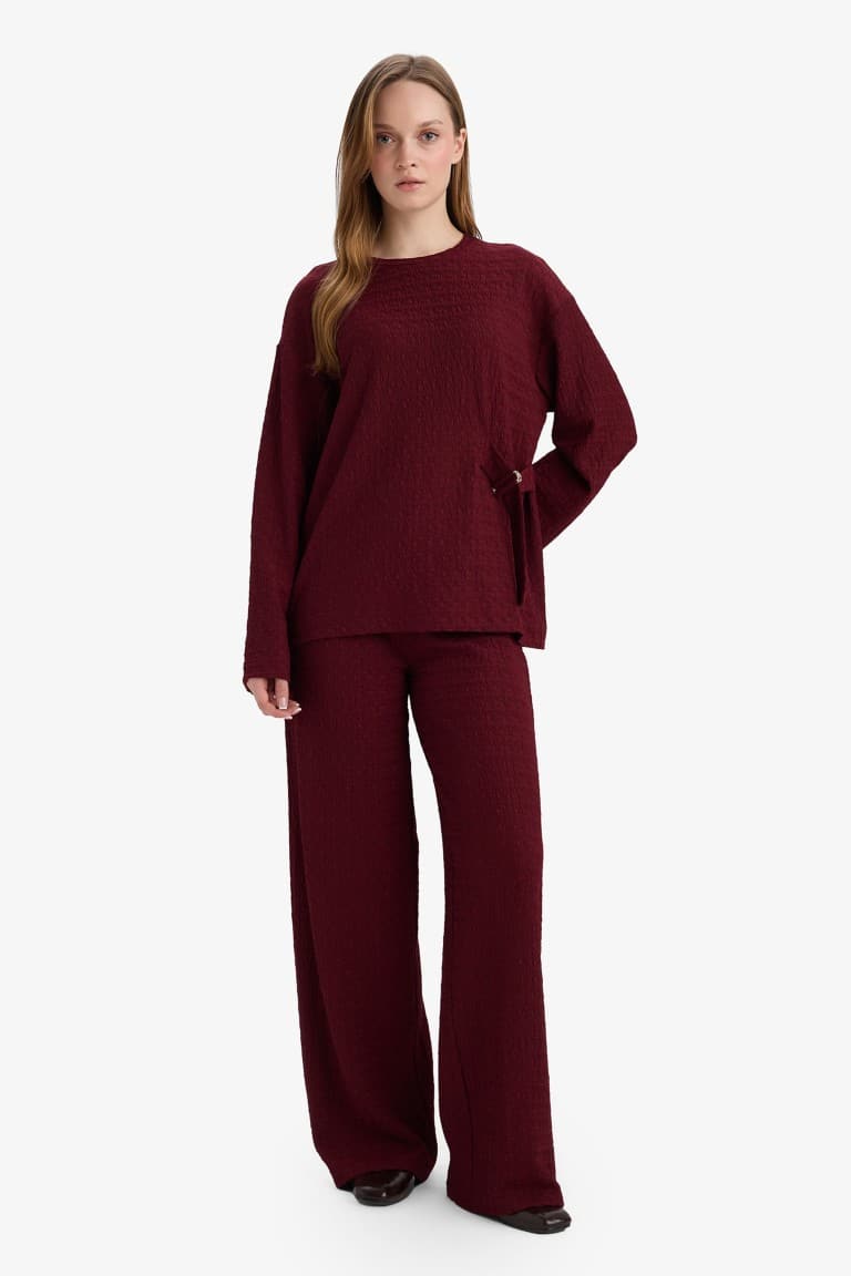 Straıght Fit Crimp Trousers Main image