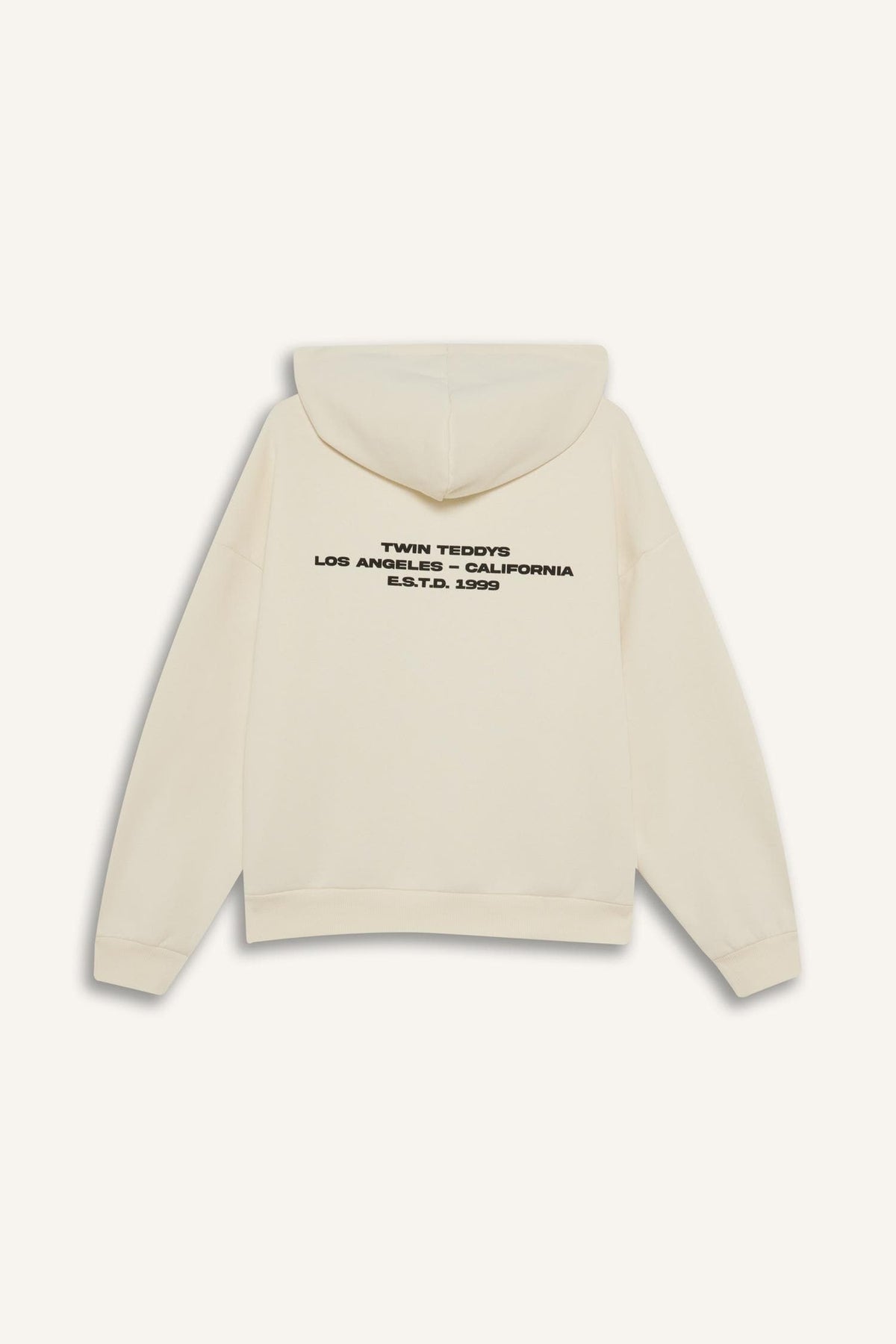 Oversize Wide Fit Hooded Printed KSweatshirt