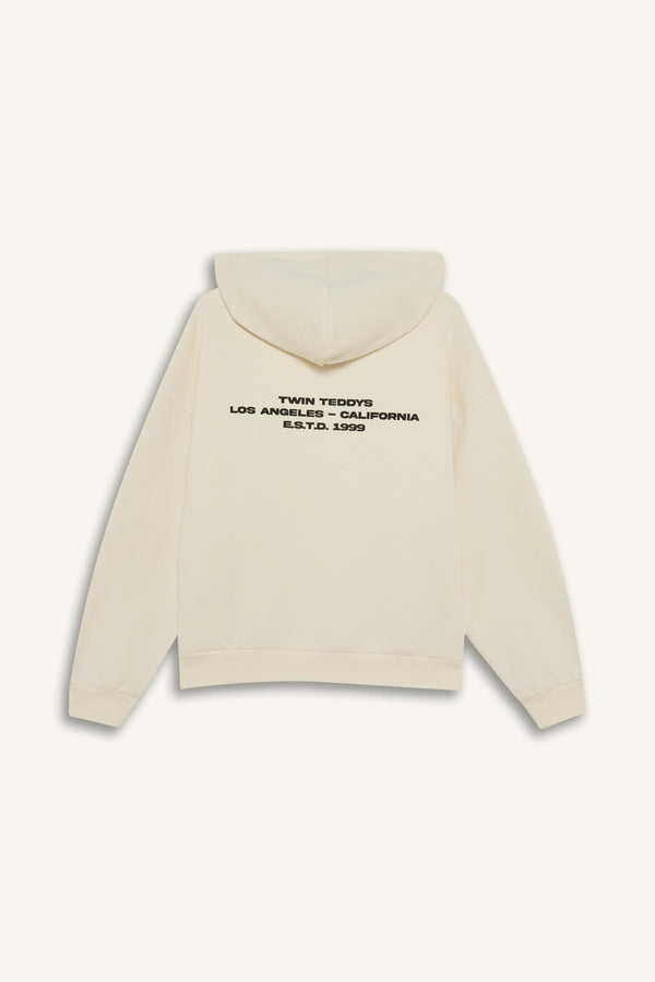 Oversize Wide Fit Hooded Printed KSweatshirt