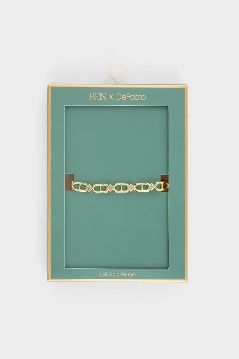 Reis X DeFacto Stone Gold Bracelet