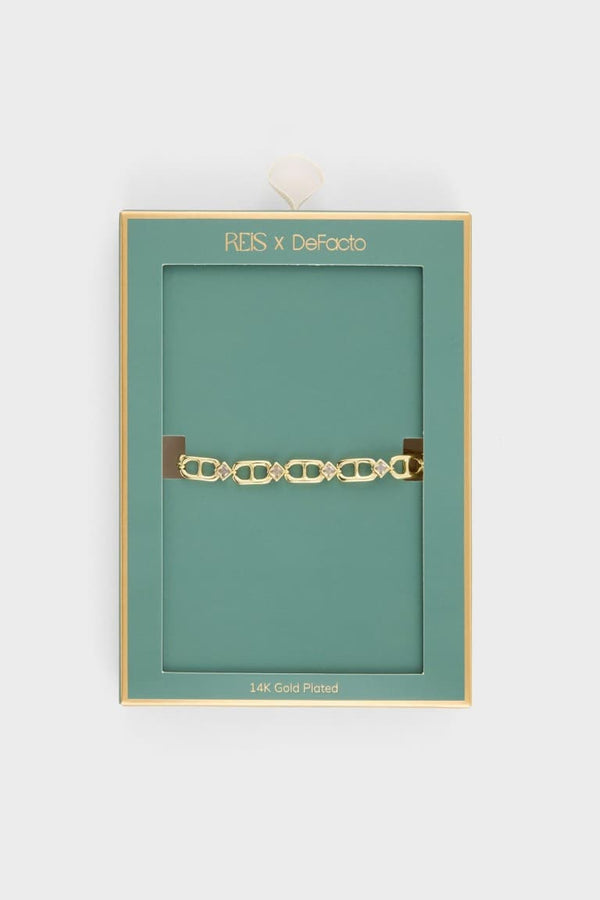 Reis X DeFacto Stone Gold Bracelet
