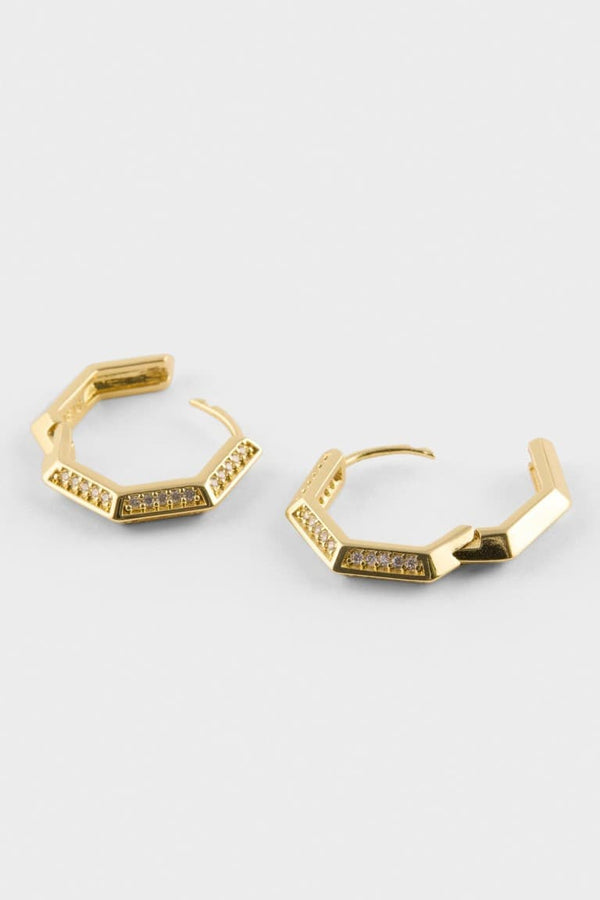 Reis X DeFacto 2-Pack Gold Earrings