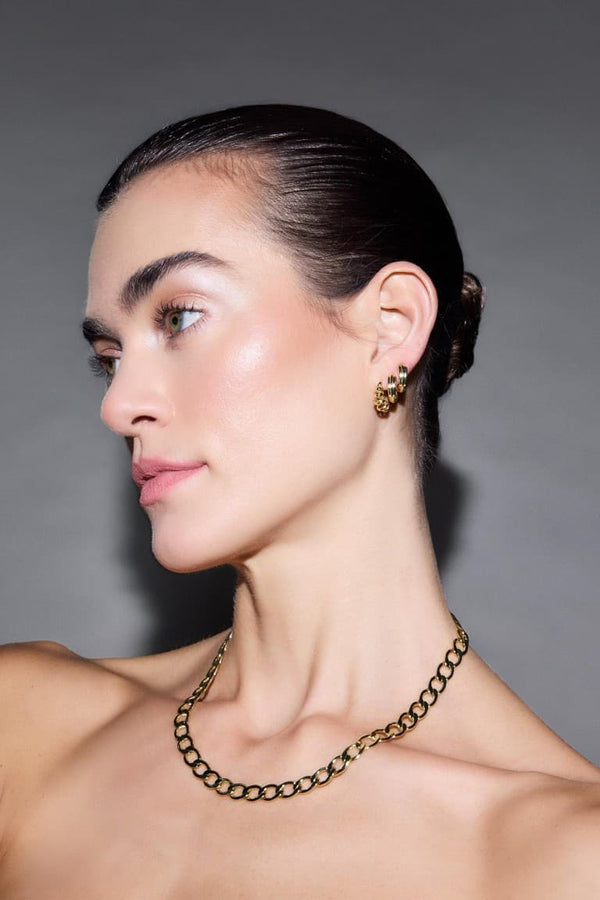 Reis X DeFacto 2-Pack Gold Earrings