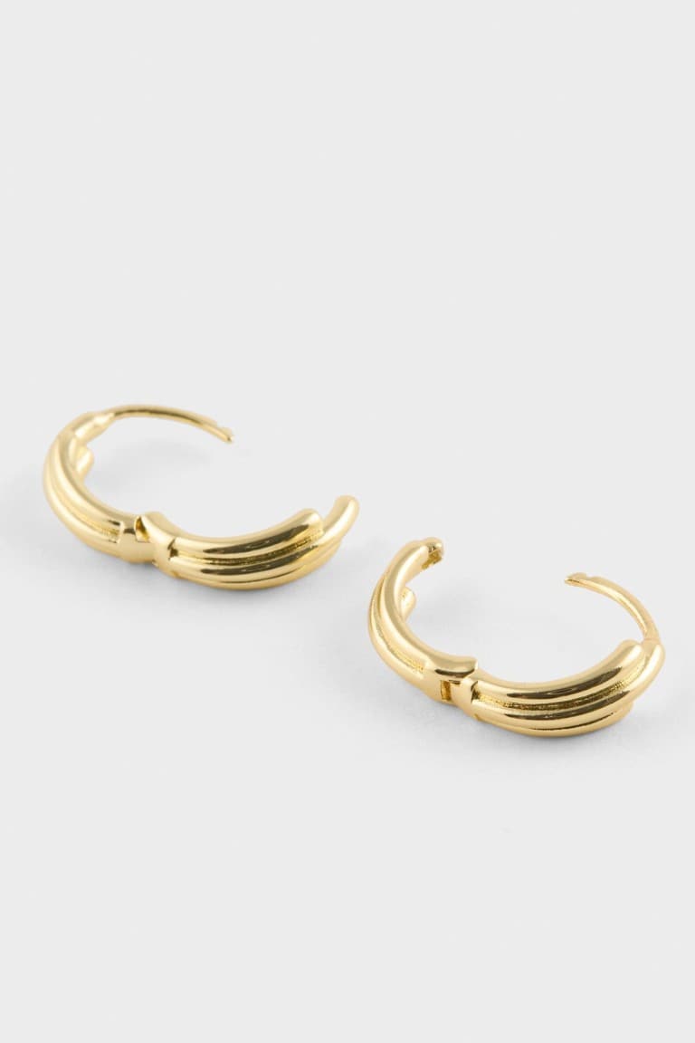 Reis X DeFacto 2-Pack Gold Earrings