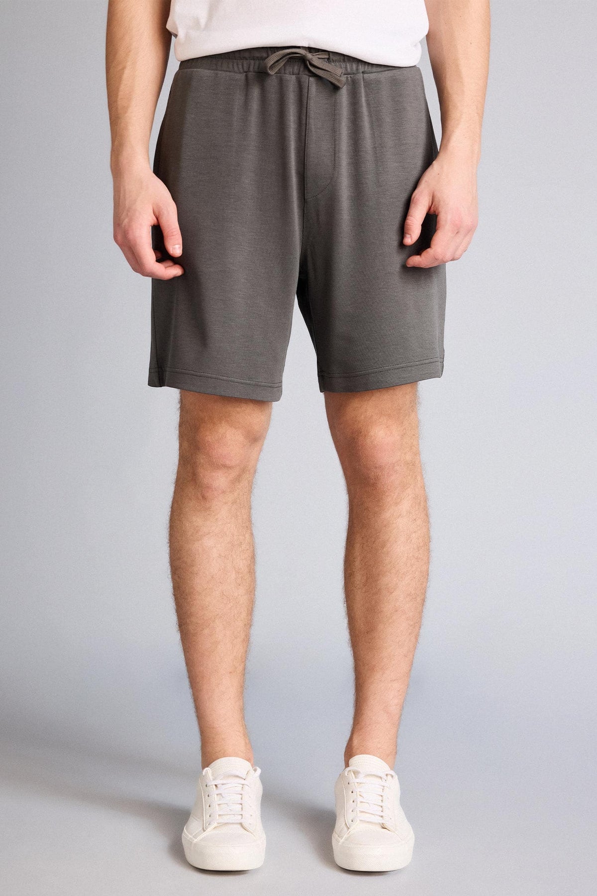 Ultra Soft Touch Elastic Waist Detailed Pocket Shorts