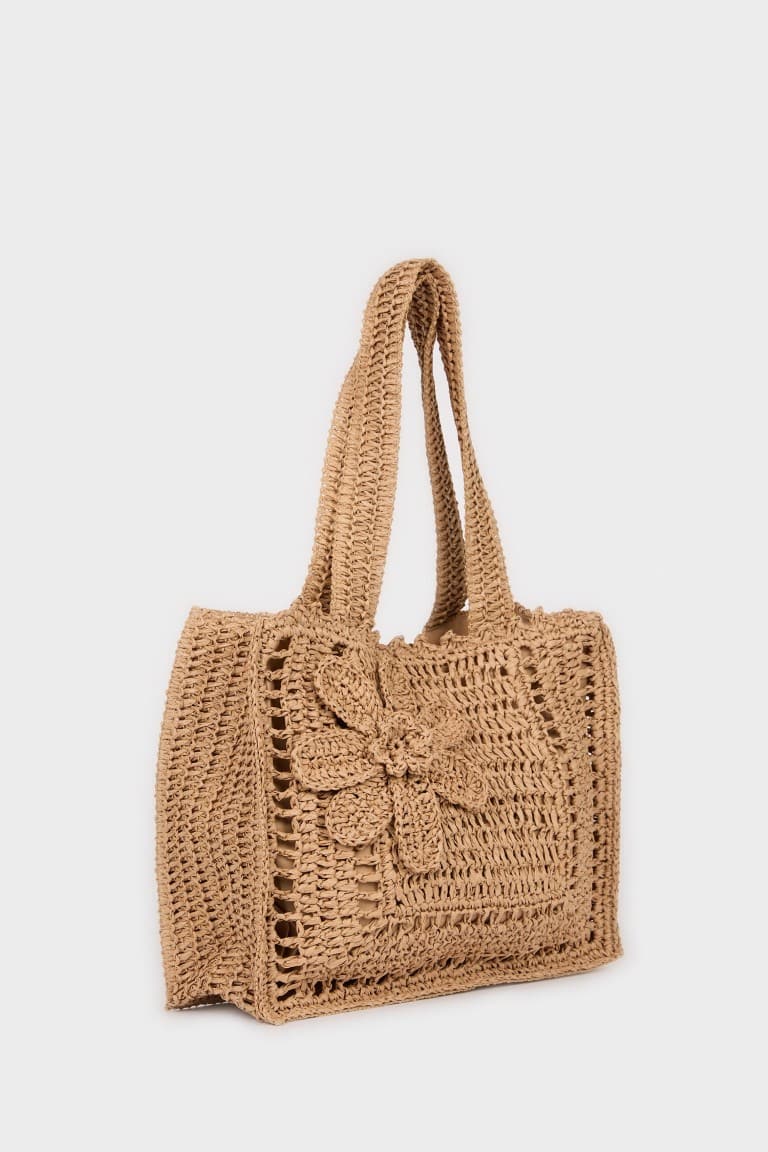 Women Straw Shoulder Bag