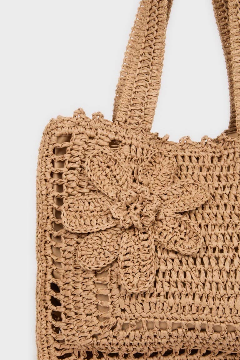 Women Straw Shoulder Bag