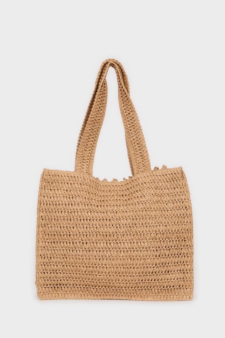 Women Straw Shoulder Bag