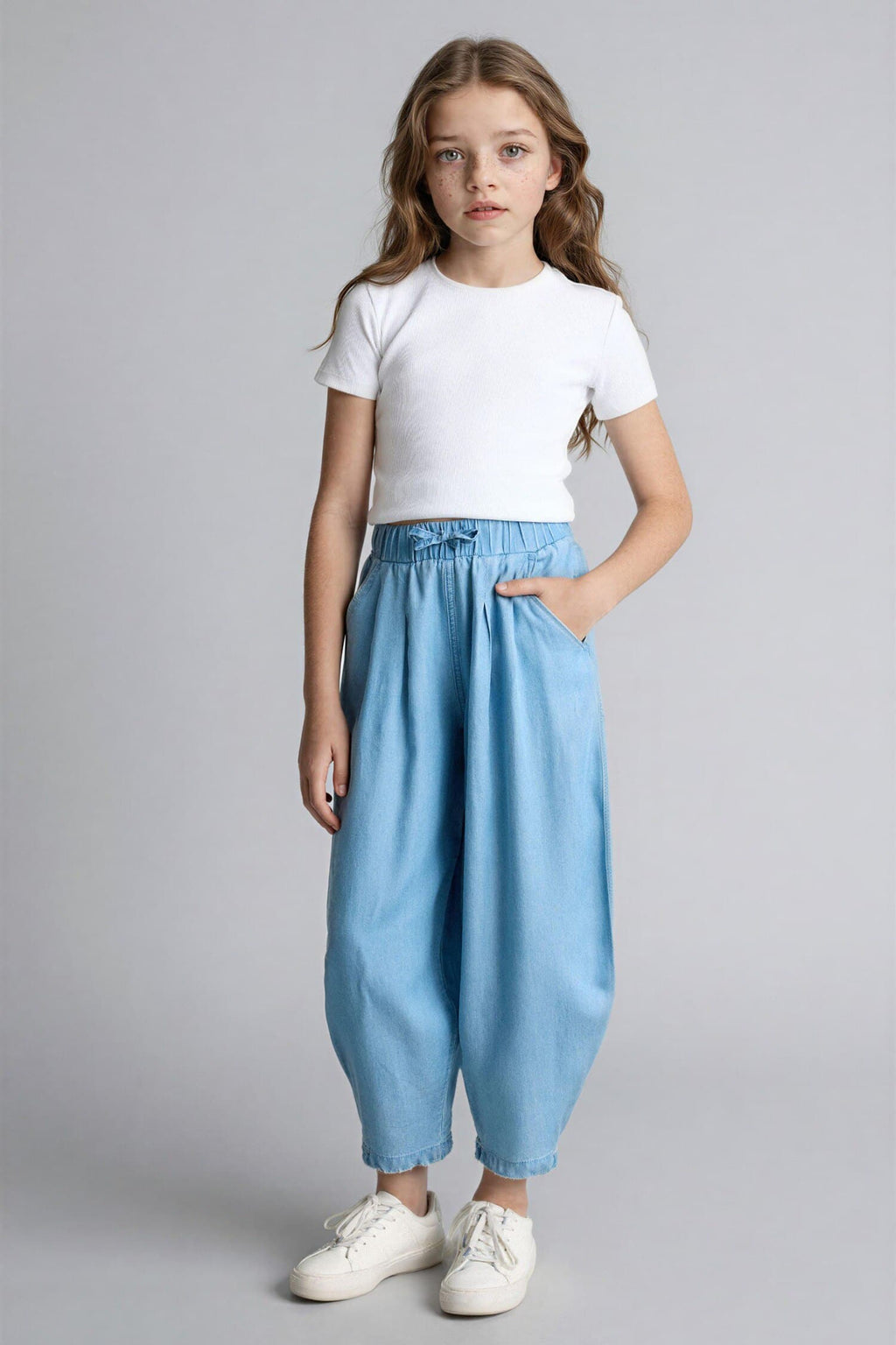 Balloon Fit Jeans Girls