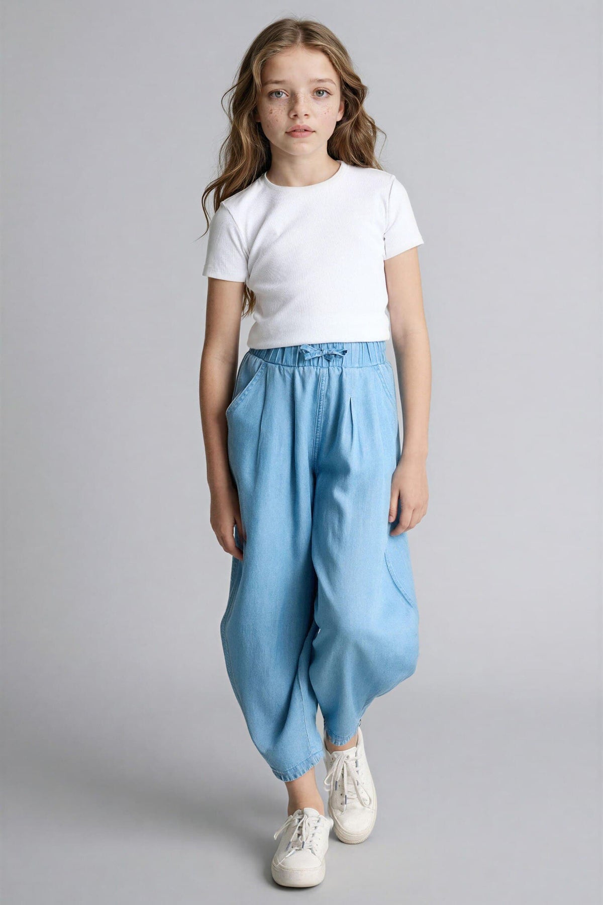 Balloon Fit Jeans Girls