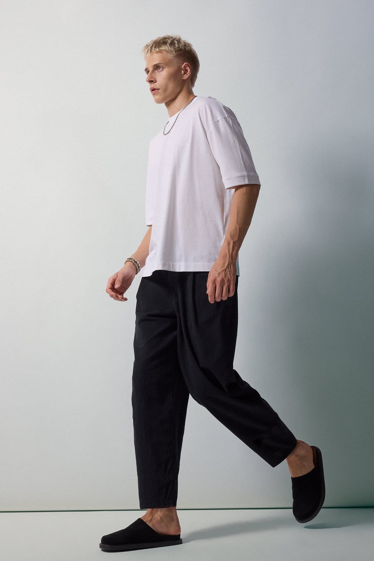 100% Cotton Loose Fit Basic T-Shirt