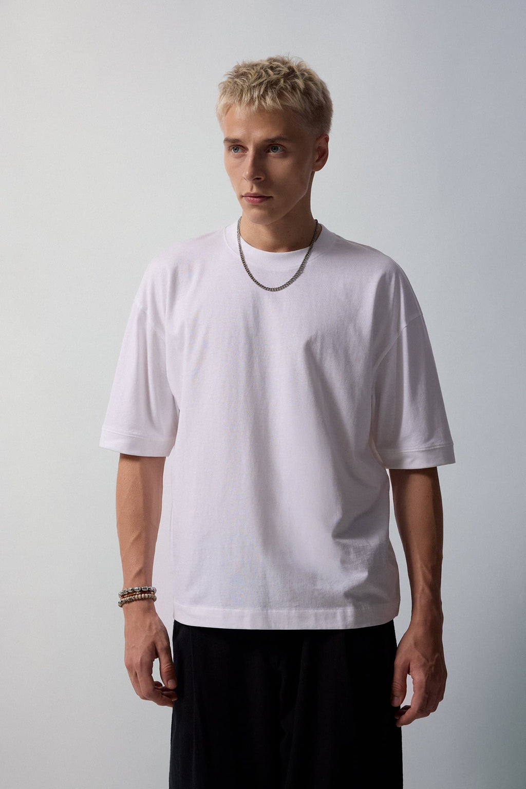 100% Cotton Loose Fit Basic T-Shirt