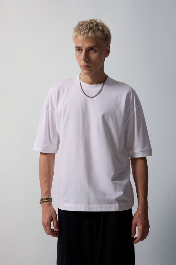 100% Cotton Loose Fit Basic T-Shirt