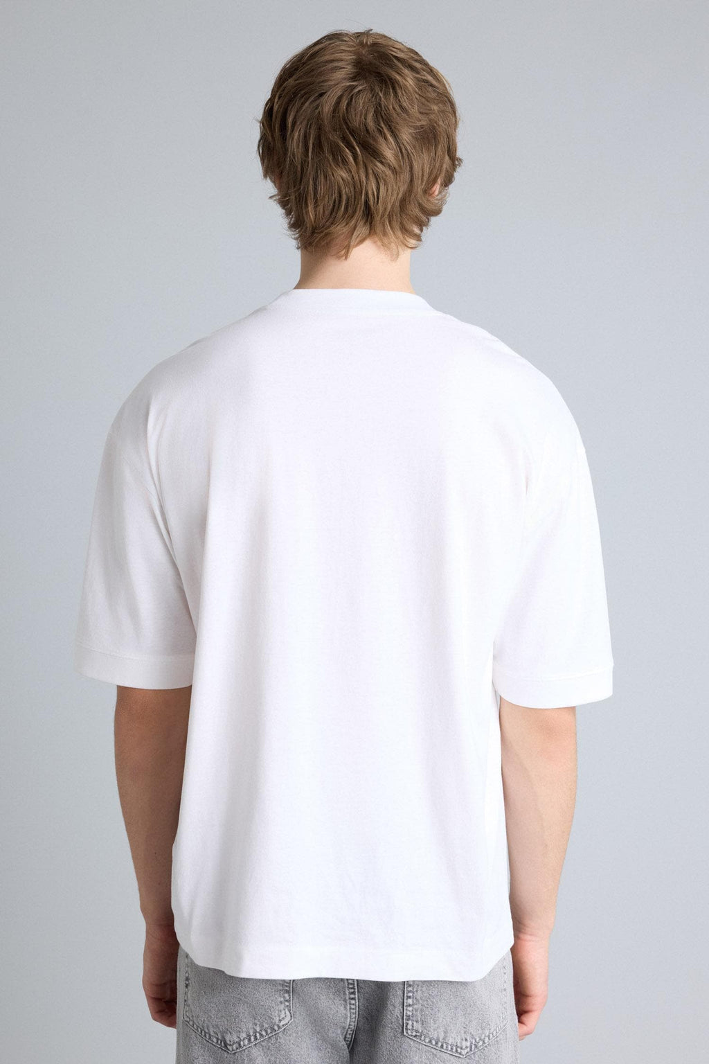 100% Cotton Loose Fit Basic T-Shirt