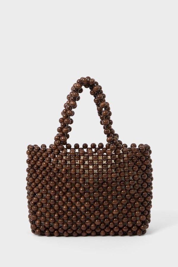 Manuka x Defacto Women Wooden Beaded Handbag