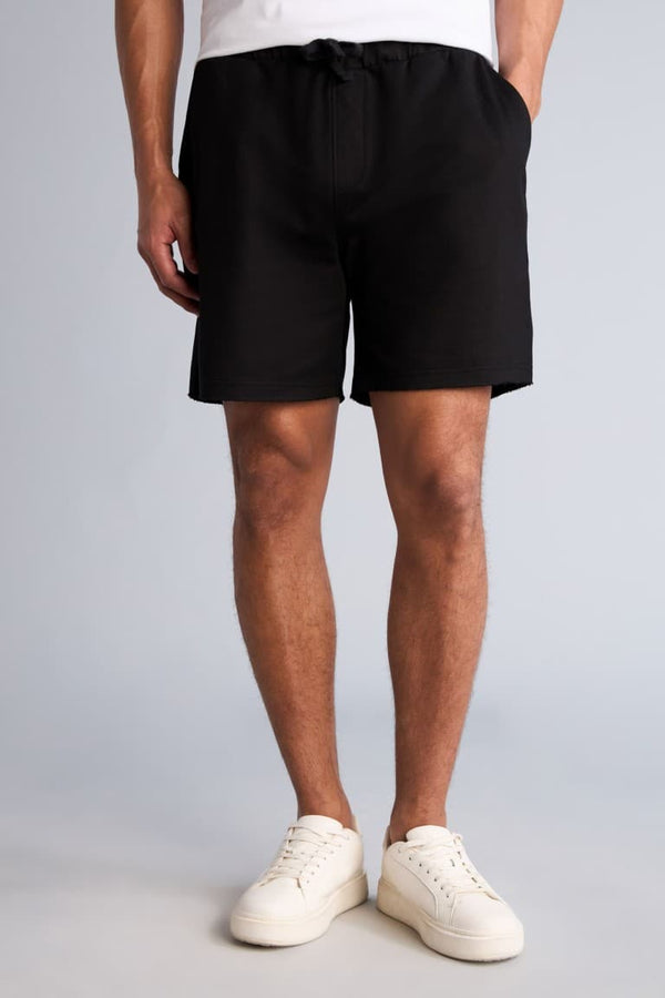 100% Cotton Slim Fit Waist Elastic Basic Knee High Shorts