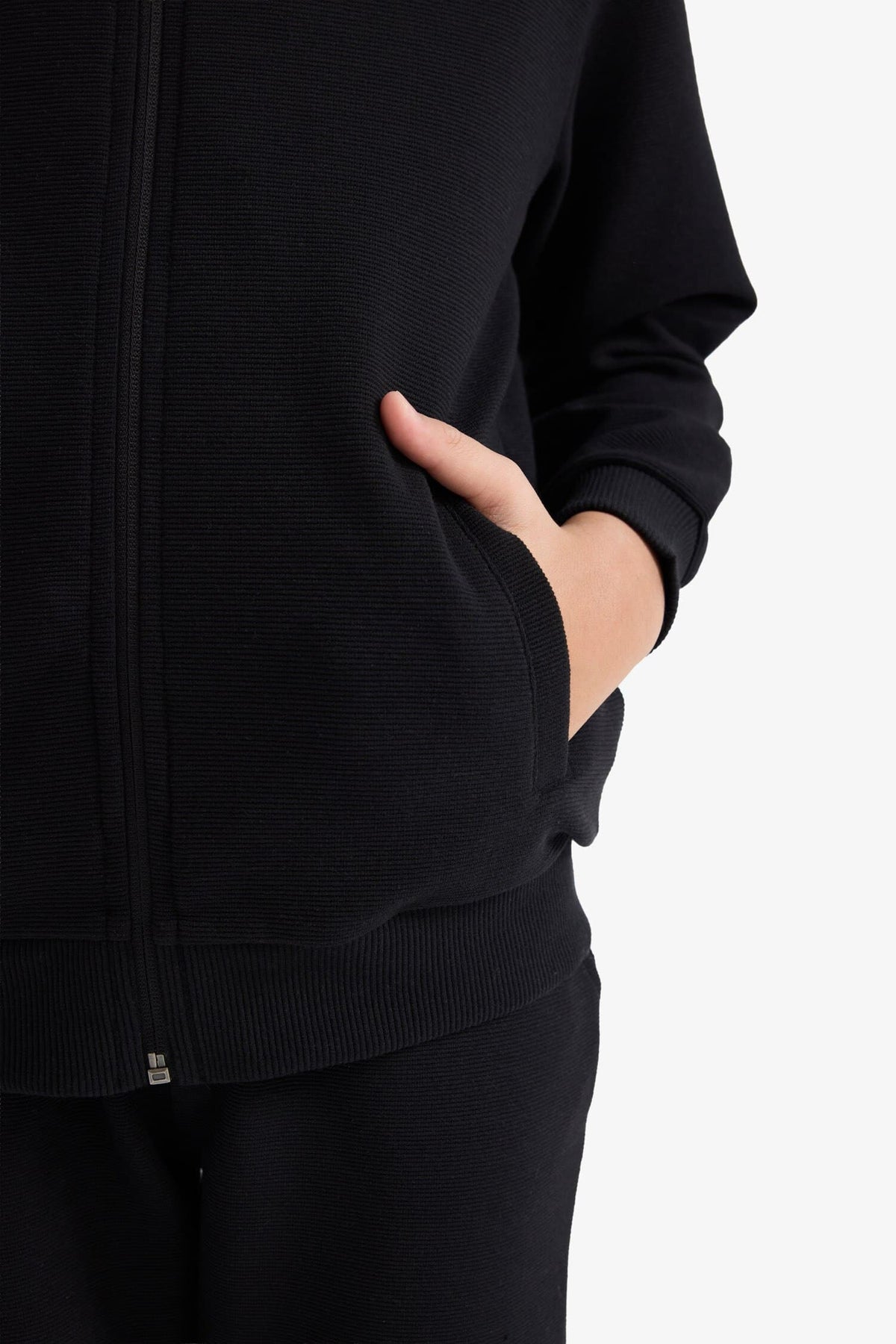 College Collar Bomber Cardigan Boy