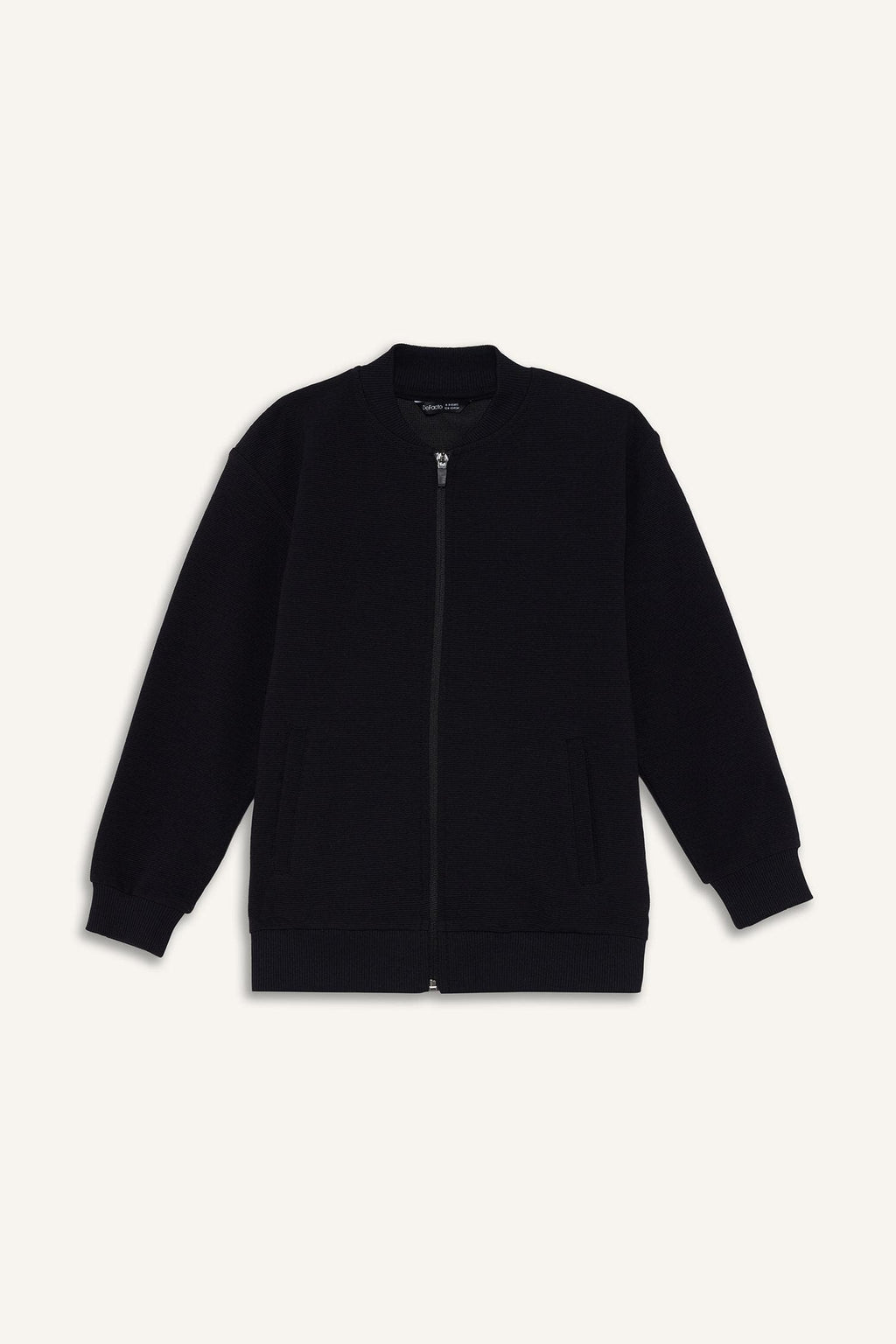 College Collar Bomber Cardigan Boy