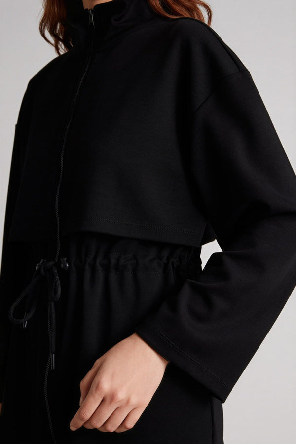 Regular Fitt High Collar Cardigan