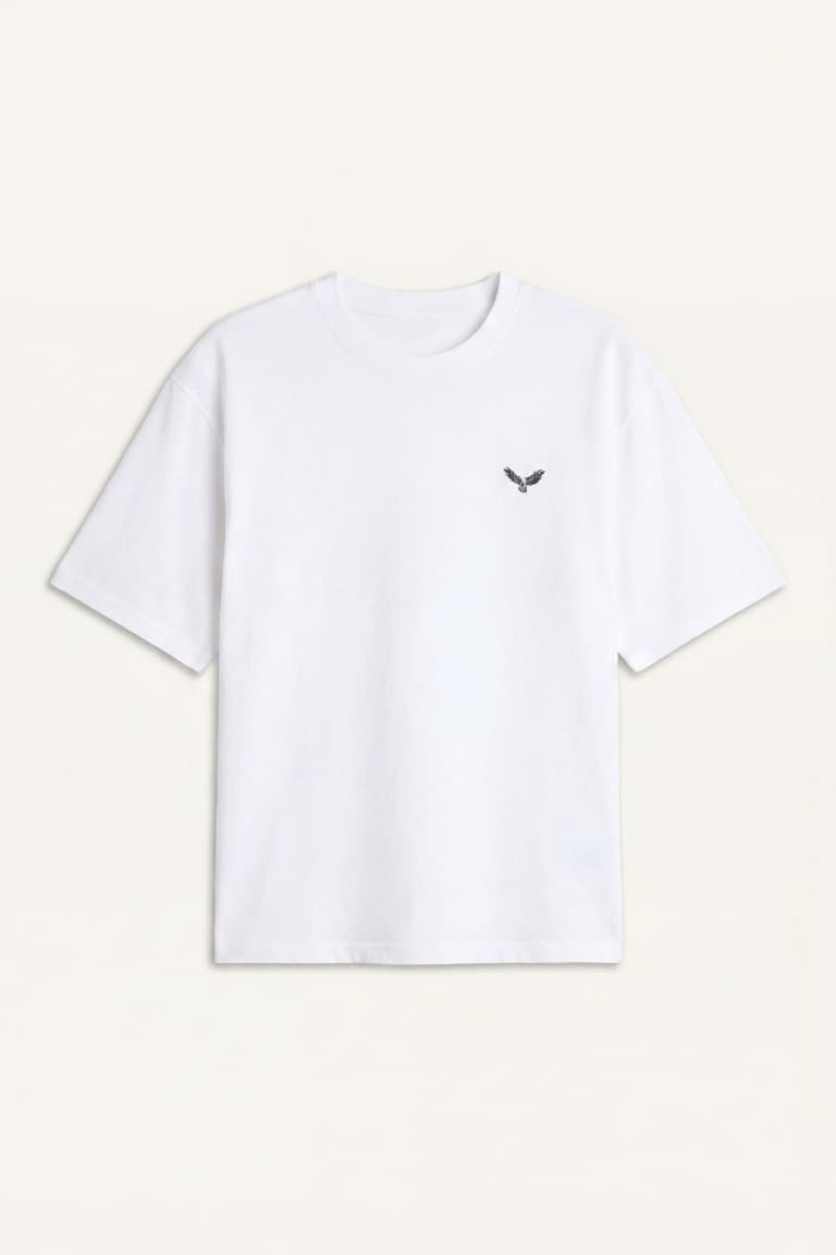 100% Cotton Boxy Fit Printed T-Shirt