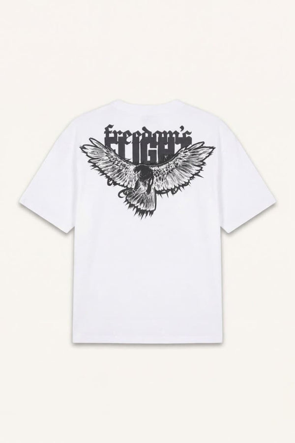 100% Cotton Boxy Fit Printed T-Shirt