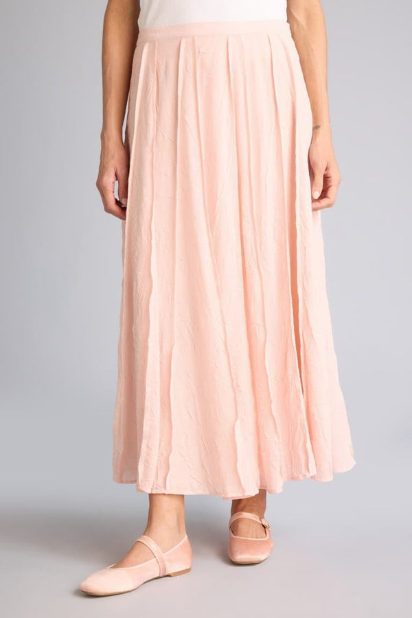 A-Line Normal Waist Chiffon Skirt