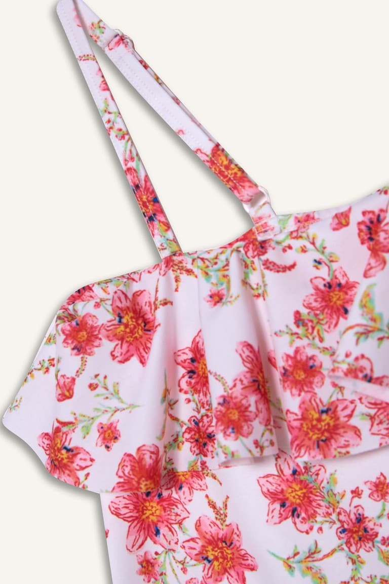 Floral Swimsuit Girl Secondary image