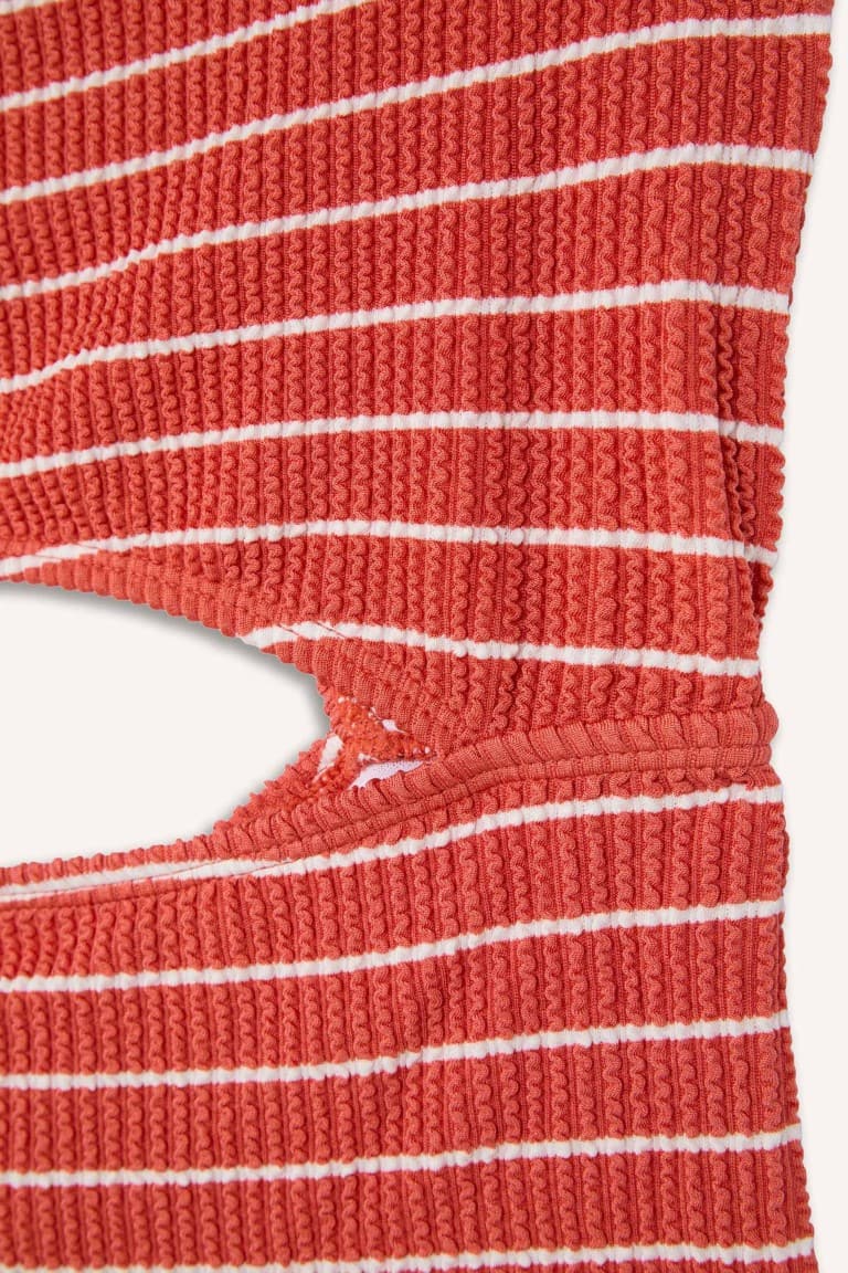 Striped Swimsuit Girl Secondary image