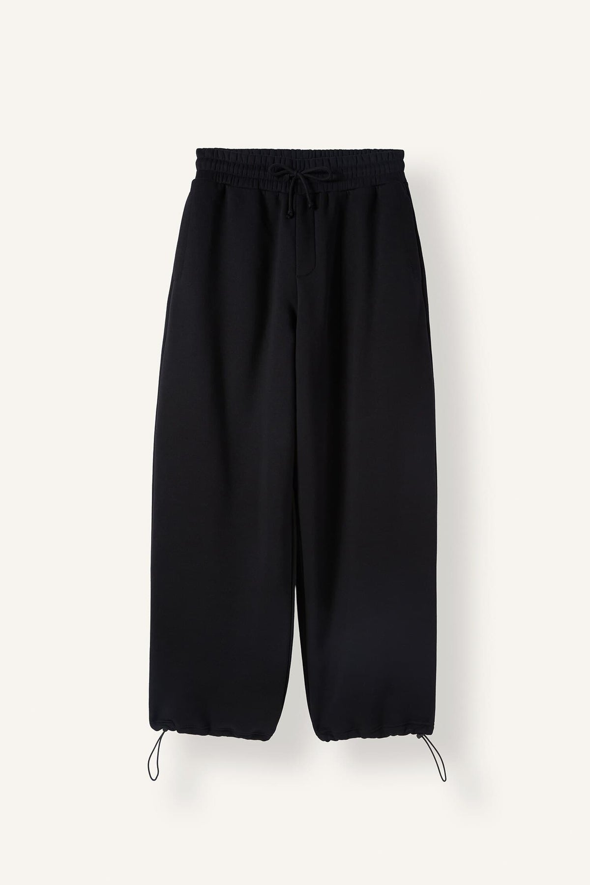 Baloon Fit Elastic Waist Lace-Up Trousers Main image