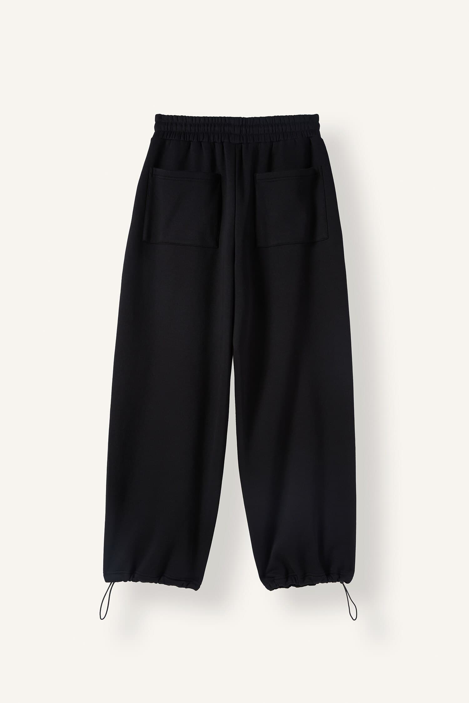 Baloon Fit Elastic Waist Lace-Up Trousers Secondary image