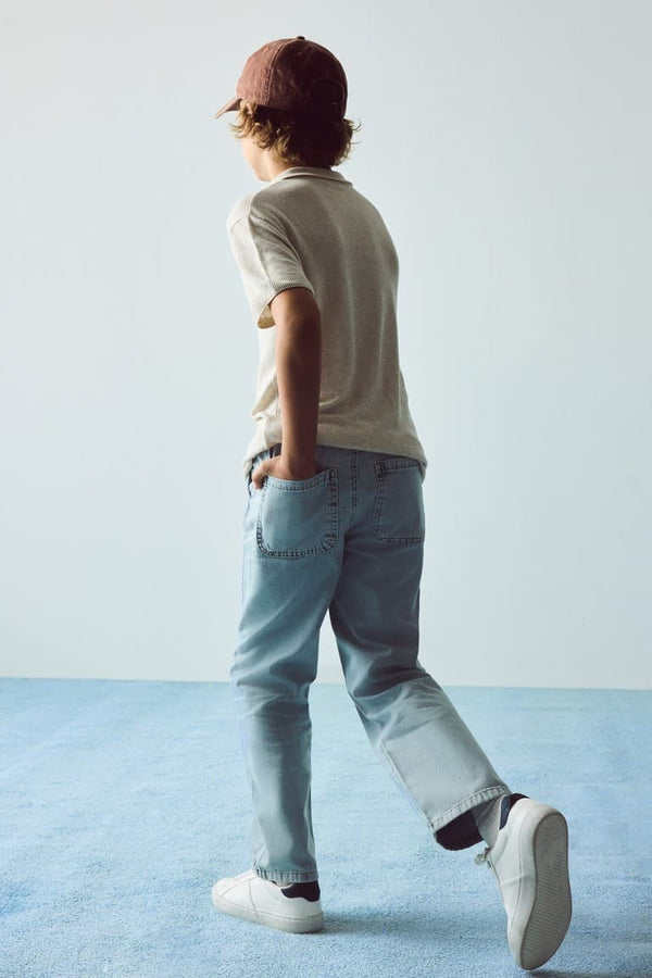 Straight Leg Jeans For Boys