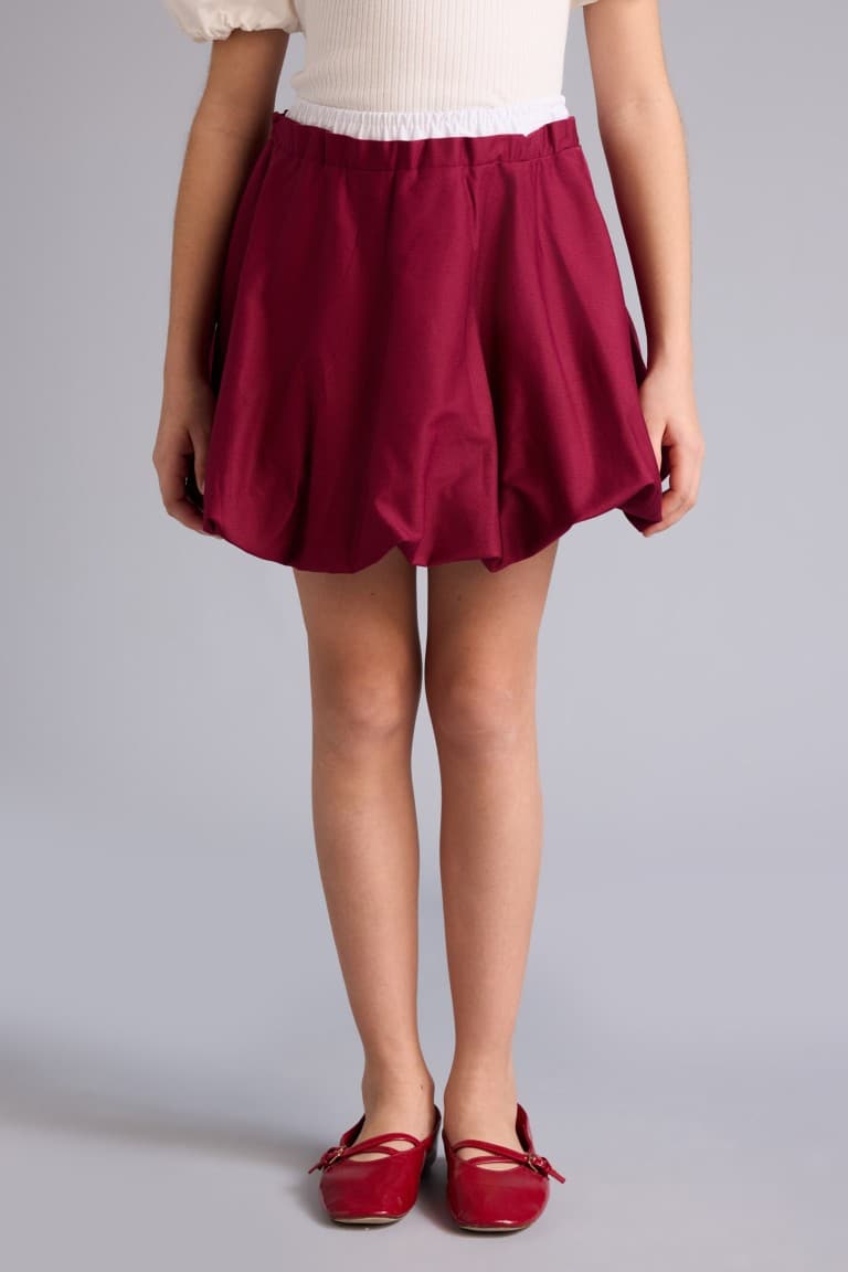 100% Cotton Balloon Skirt Girls
