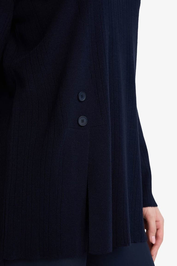 Loose Fit Crew Neck Knitwear Sweater Tunic