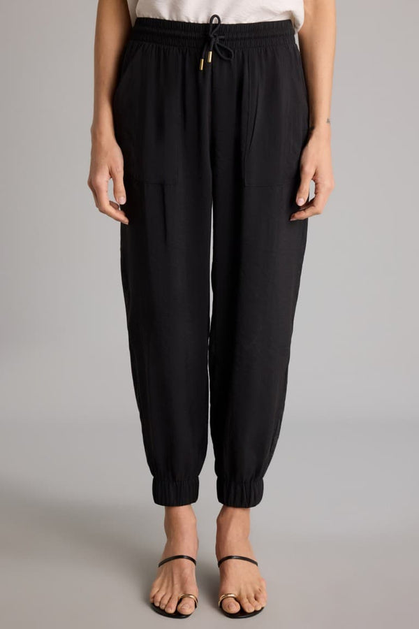 Jogger Fit Pocket Detailed Normal Waist Jogger Leg Long Modal Trousers