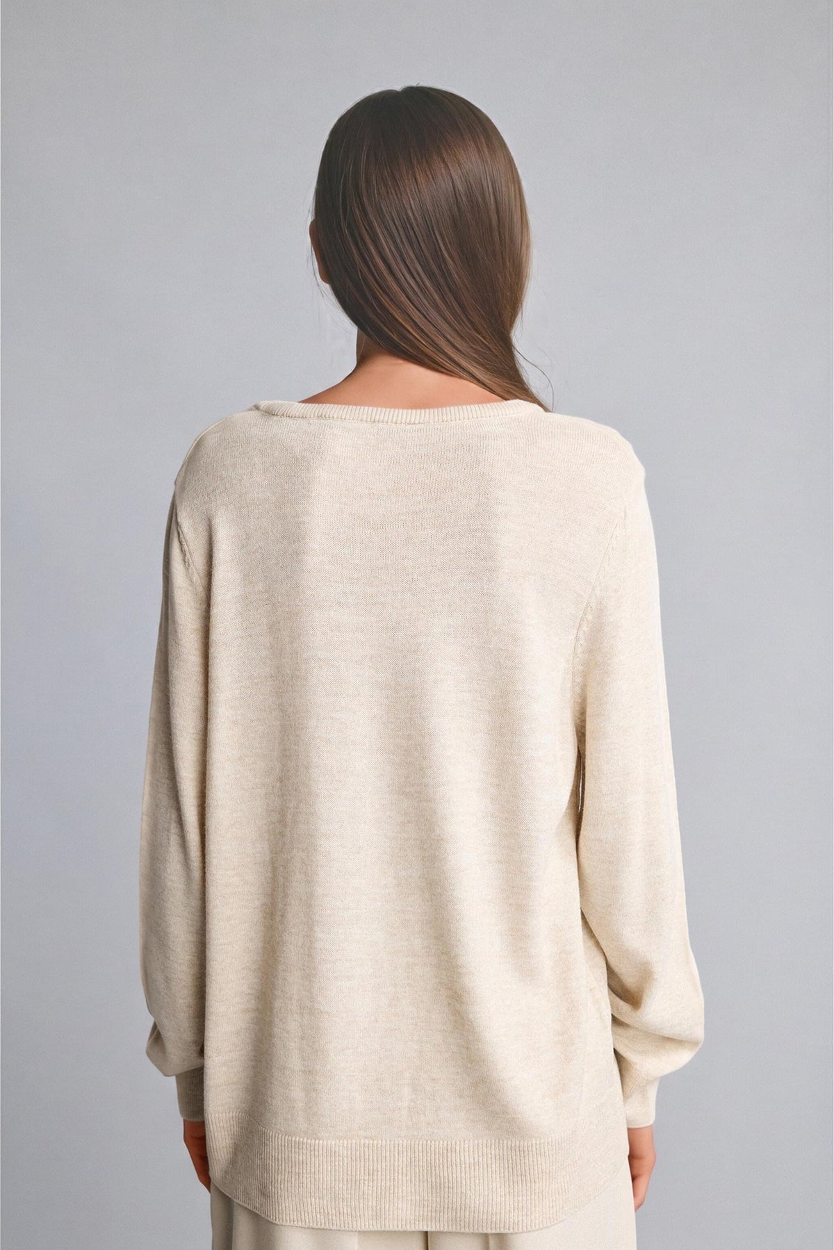 Regular Crew Neck Knitwear Cardigan
