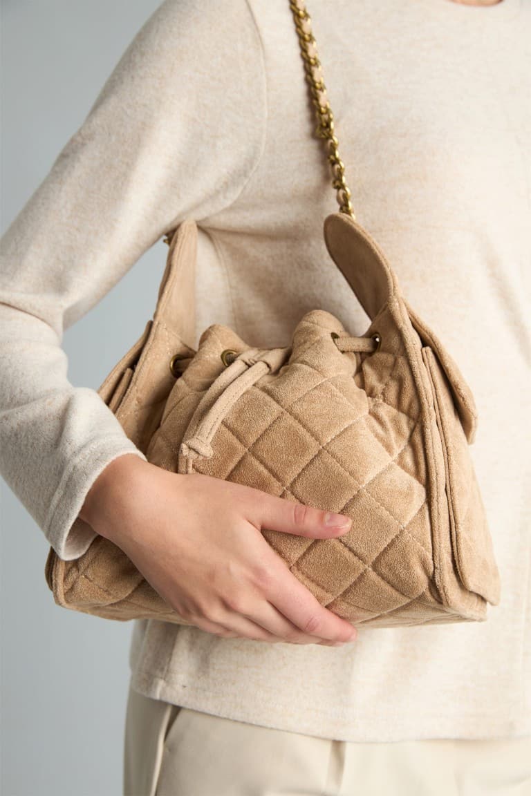 Women Suede Shoulder Bag