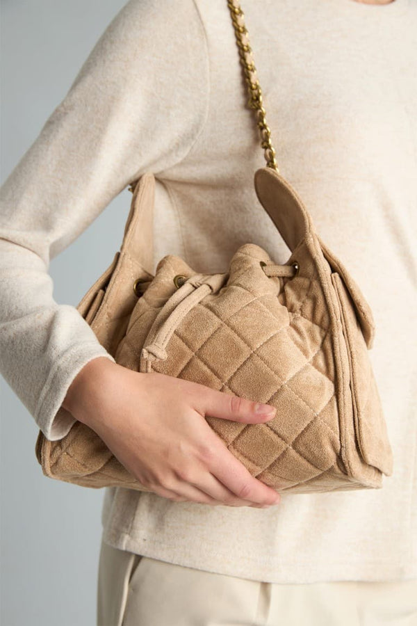 Women Suede Shoulder Bag