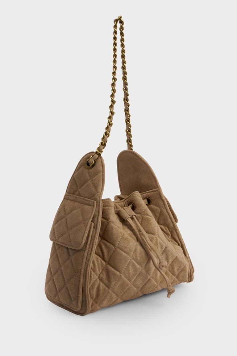 Women Suede Shoulder Bag