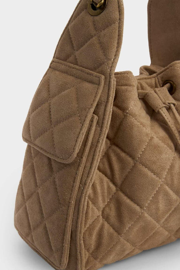 Women Suede Shoulder Bag
