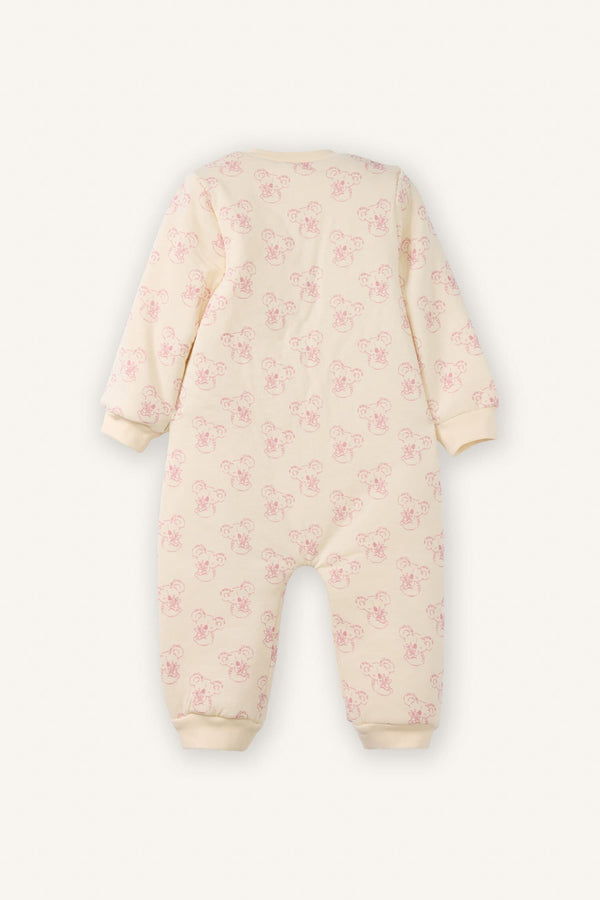 1.6 Tog Fiber Patterned Jumpsuit Baby Girl