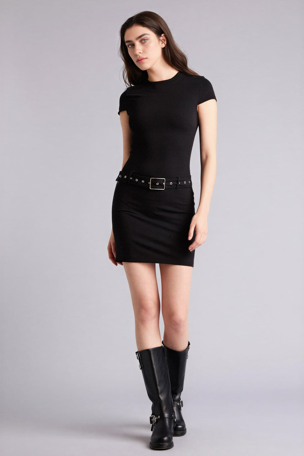 Bodycon Figure-Hugging Mini Dress