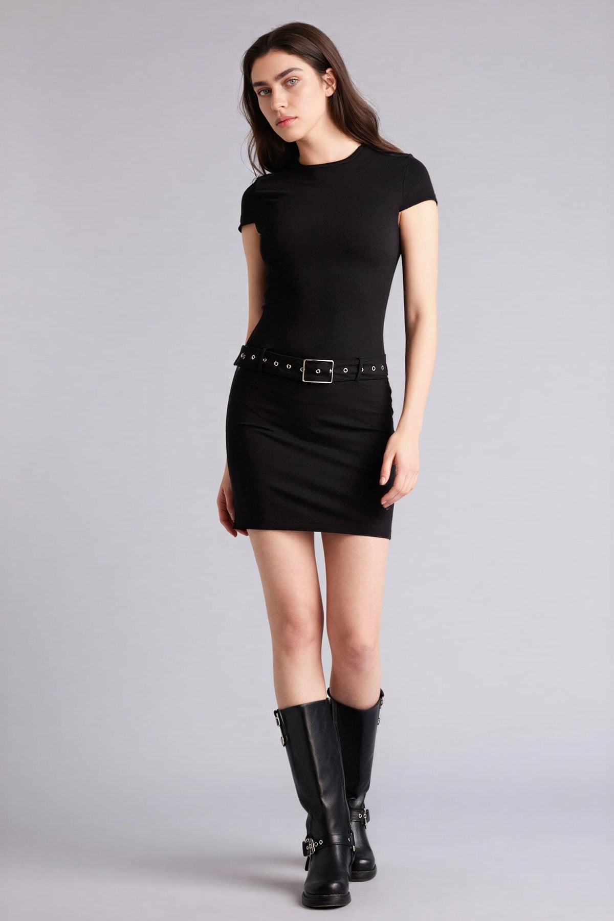 Bodycon Figure-Hugging Mini Dress