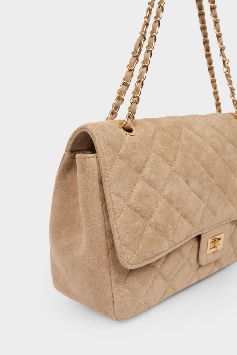 Women Suede Shoulder Bag