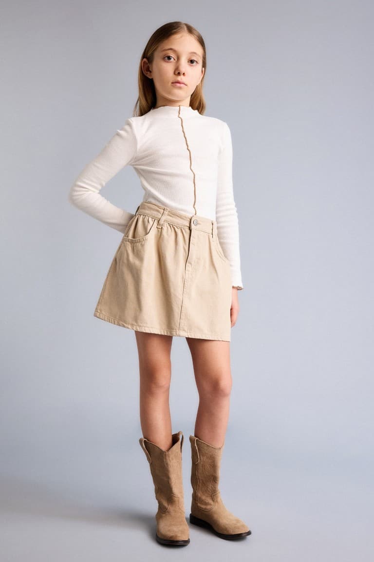 Cotton Skirt Girls
