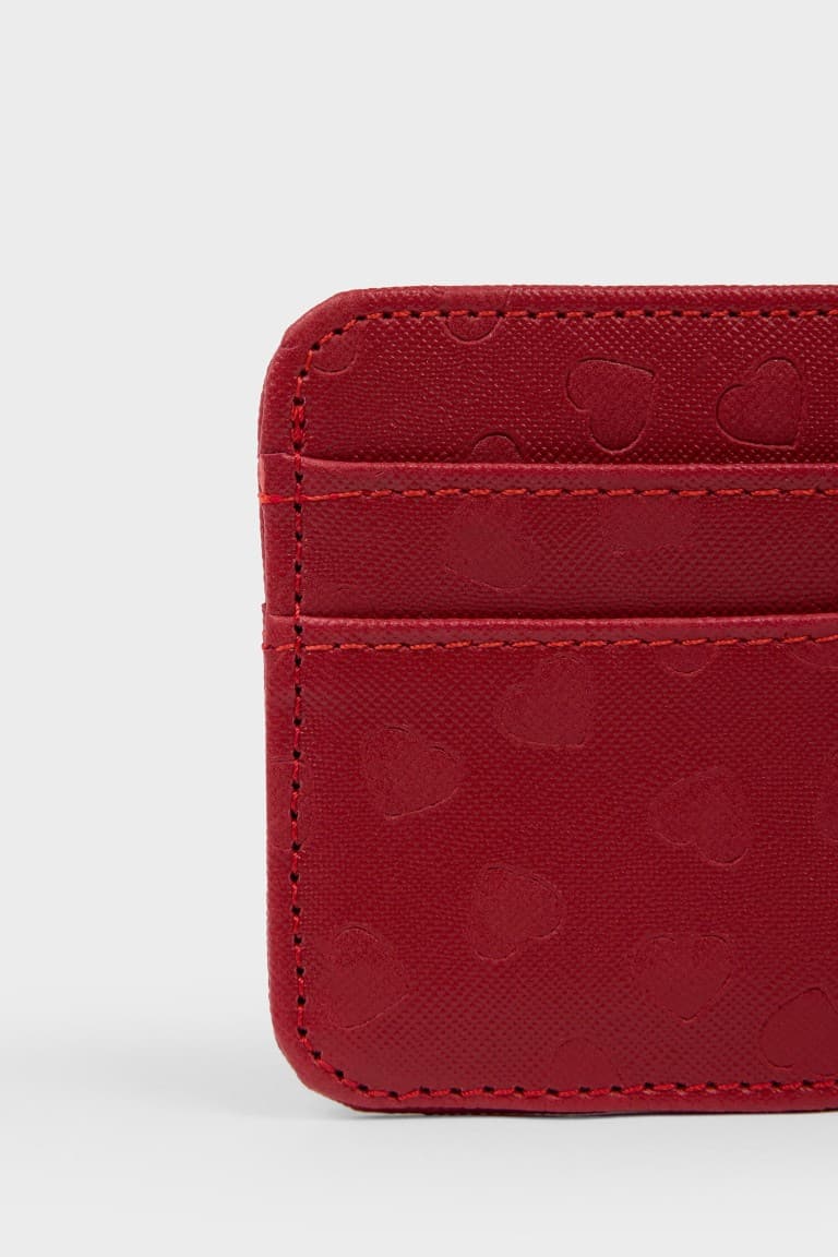 Women Faux Leather Card Holder Secondary image