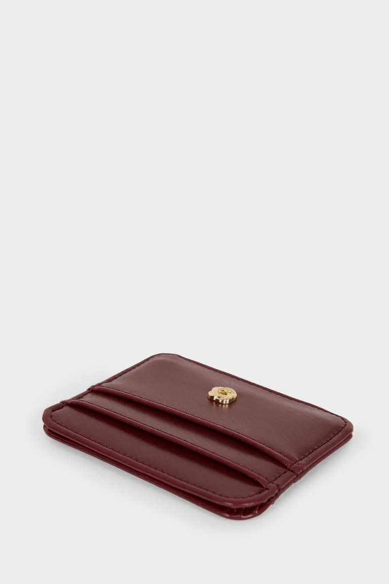 Women Faux Leather Card Holder