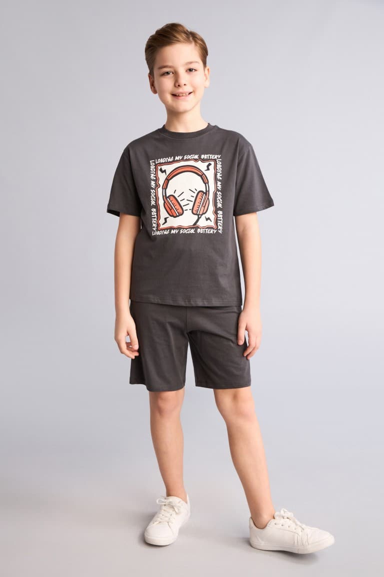 2 Pcs Shorts T-Shirt Boy
