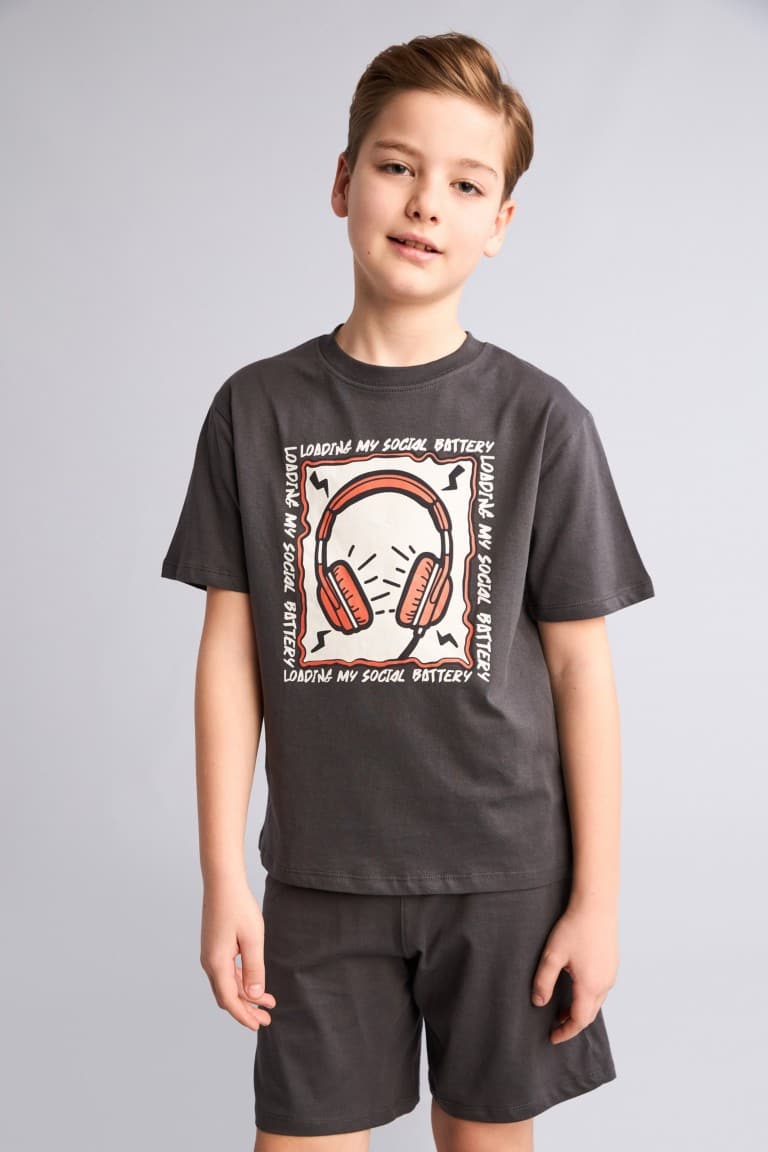 2 Pcs Shorts T-Shirt Boy
