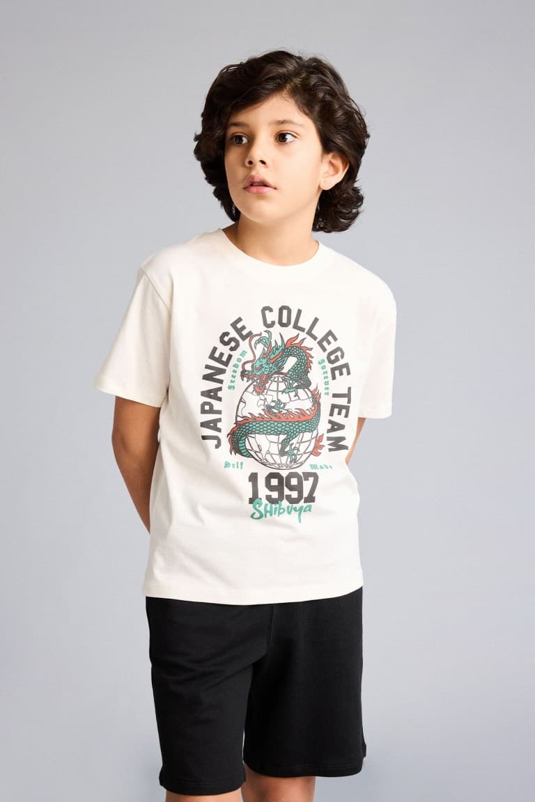 2 Pcs Shorts T-Shirt Boy