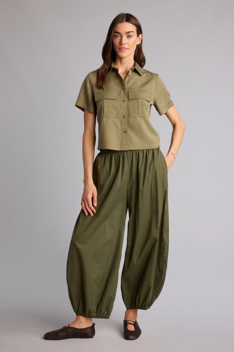 Regular Fitt Shirt Collar Short Sleeve Shirt Secondary image